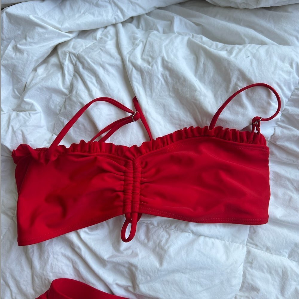 red high waisted bikini - Picture 6 of 6